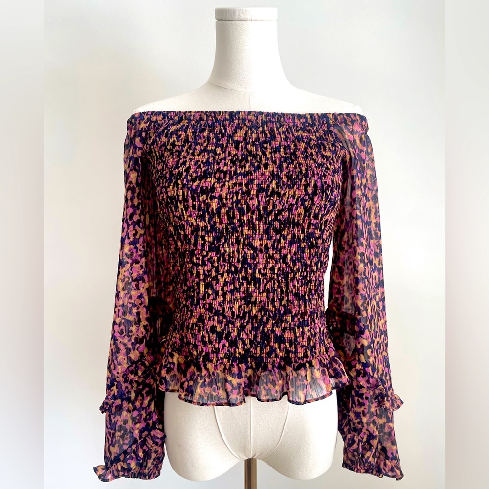 Bar III Off The Shoulder Top Size M